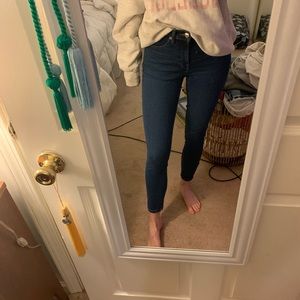 Everlane mid rise skinny jean